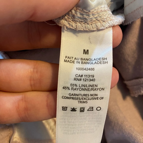 Dynamite Linen Ankle Pants - Picture 7 of 9